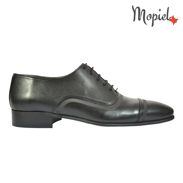 pantofi barbati - pantofi barbati Mopiel - Pantofi barbati, din piele naturala 102/negru