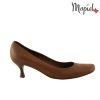pantofi barbati - Pantofi dama din piele naturala Mopiel - Pantofi barbati, din piele naturala 13701/Negru/Burgo