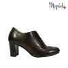pantofi dama - Pantofi dama din piele naturala cu toc Mopiel - Pantofi dama din piele naturala 23803/negru/road