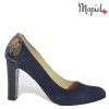 ghete dama - Pantofi dama din piele naturala 24708 SP Blue Corsica 100x100 - Ghete dama din piele naturala 21803/Albastru/Dema