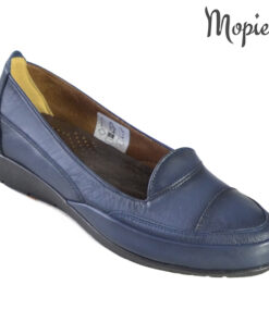 Pantofi dama, din piele naturala 231123 Bleumarin Ines incaltaminte dama
