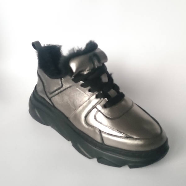 Pantofi dama  piele naturala 210213/Bronz /Glory