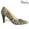Pantofi dama din piele naturala 202142 R23 Leopard Simra