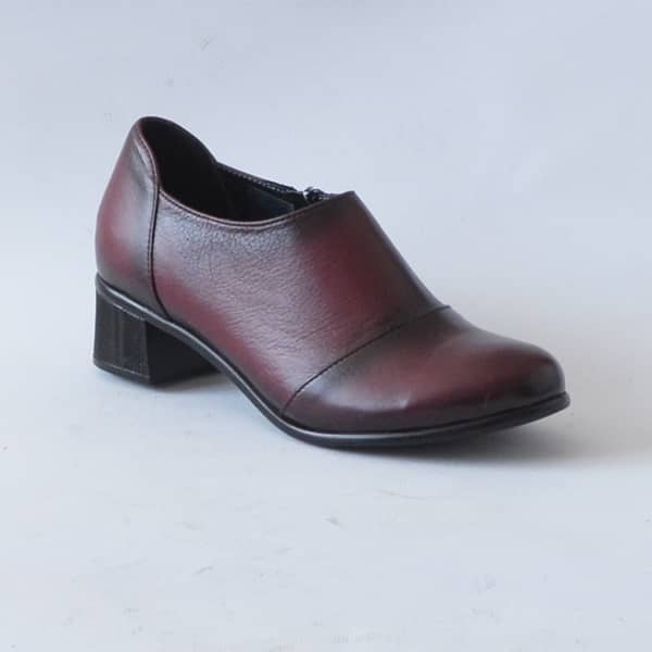 pantofi dama piele captusiti cu piele cu fermoar talpa groasa rosii bordo 230201 simina 1