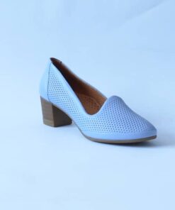 Pantofi dama piele, caputsiti cu piele toc mic gros albastri 240103 elisa (1)