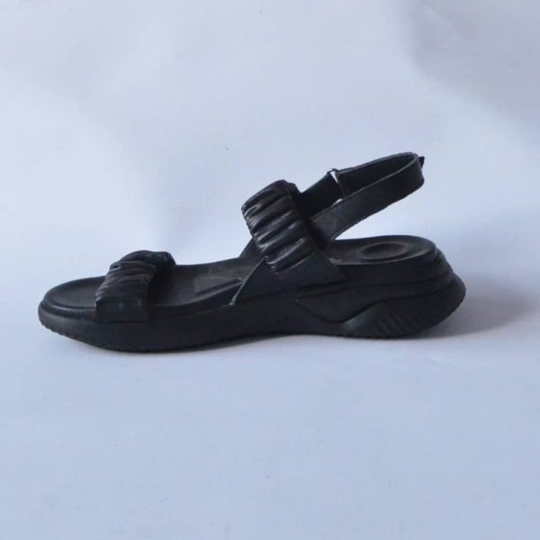 Sandale dama piele sport negre captusite cu piele 252025 Tania (3)