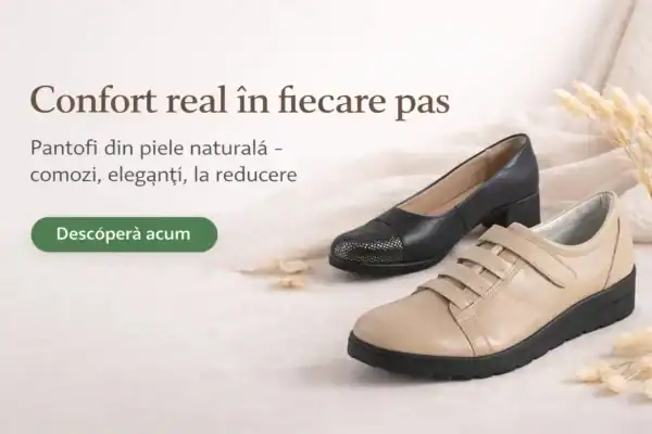 pantofi dama piele naturala comozi Mopiel